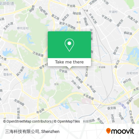 三海科技有限公司 map