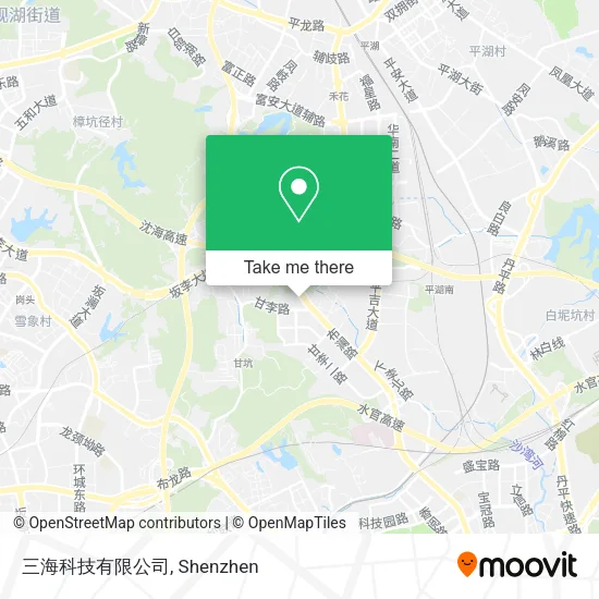 三海科技有限公司 map