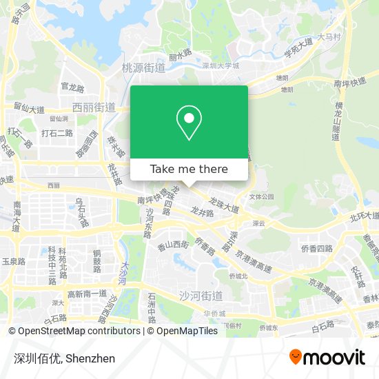 深圳佰优 map