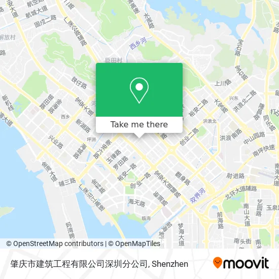 肇庆市建筑工程有限公司深圳分公司 map