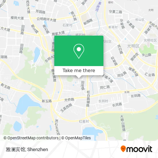 雅澜宾馆 map