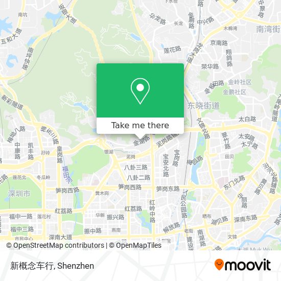 新概念车行 map