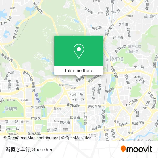 新概念车行 map