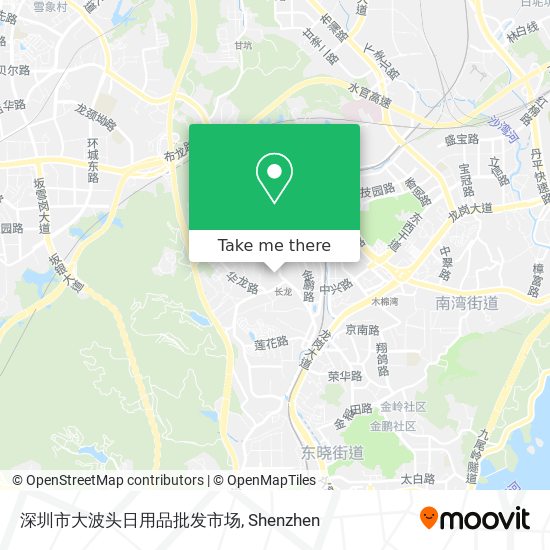 深圳市大波头日用品批发市场 map