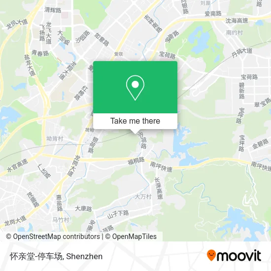 怀亲堂-停车场 map