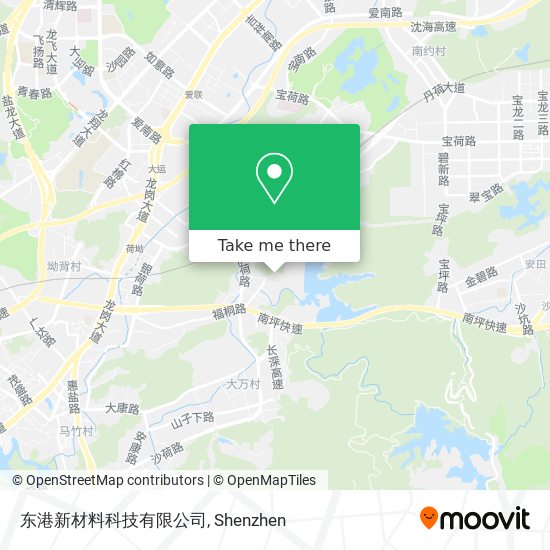 东港新材料科技有限公司 map