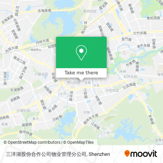 三洋湖股份合作公司物业管理分公司 map