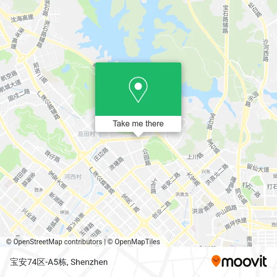 宝安74区-A5栋 map