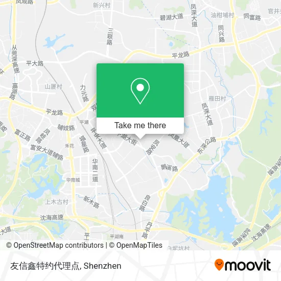 友信鑫特约代理点 map