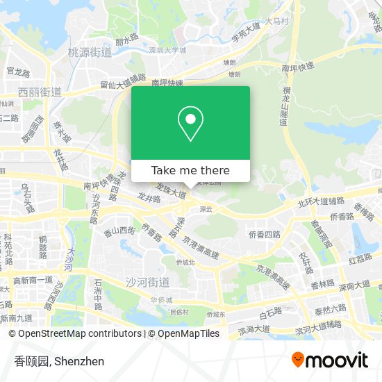 香颐园 map
