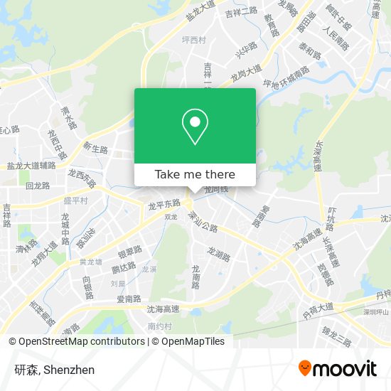 研森 map