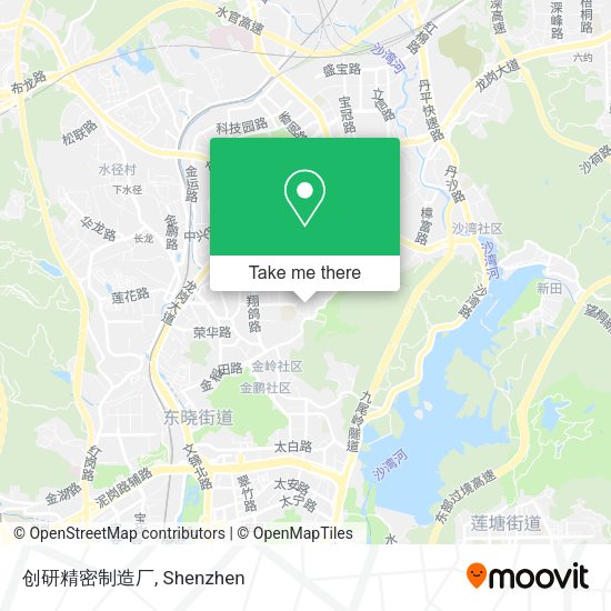 创研精密制造厂 map