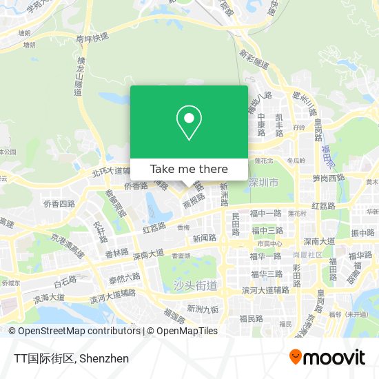 TT国际街区 map