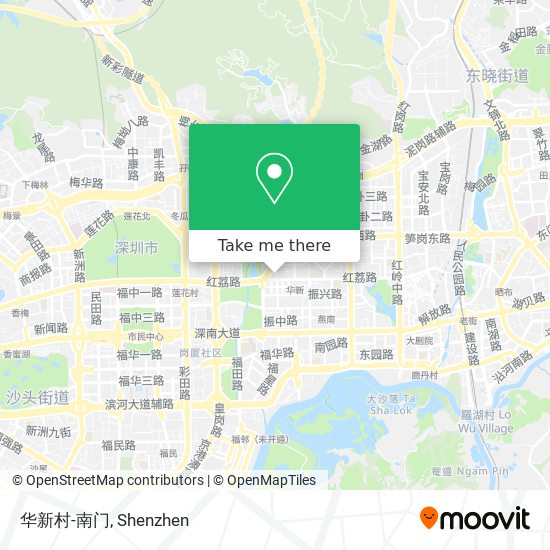 华新村-南门 map