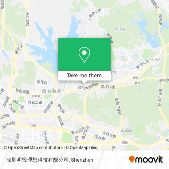 深圳明锐理想科技有限公司 map
