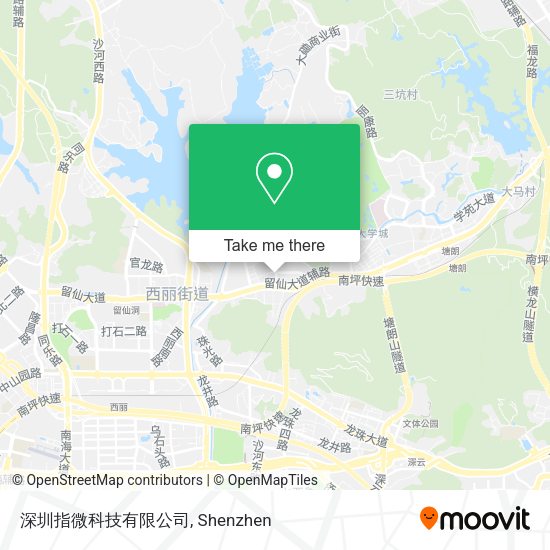 深圳指微科技有限公司 map