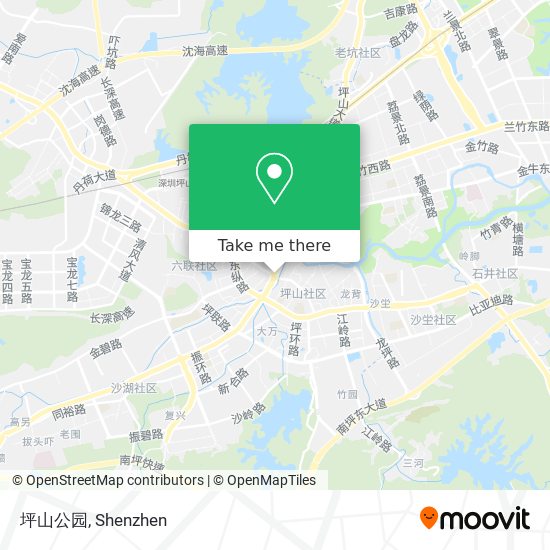 坪山公园 map