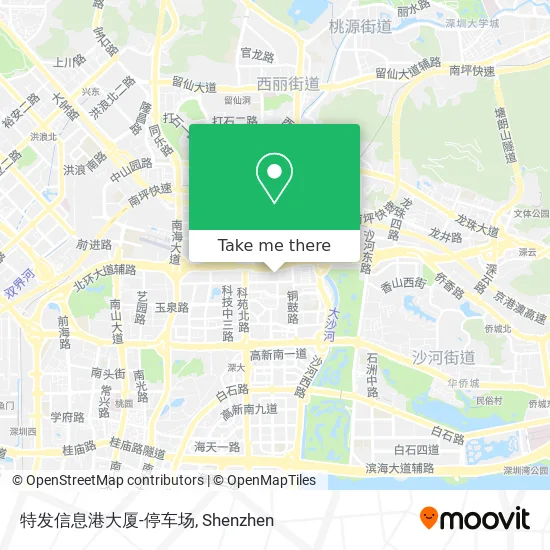特发信息港大厦-停车场 map
