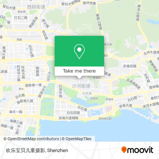 欢乐宝贝儿童摄影 map