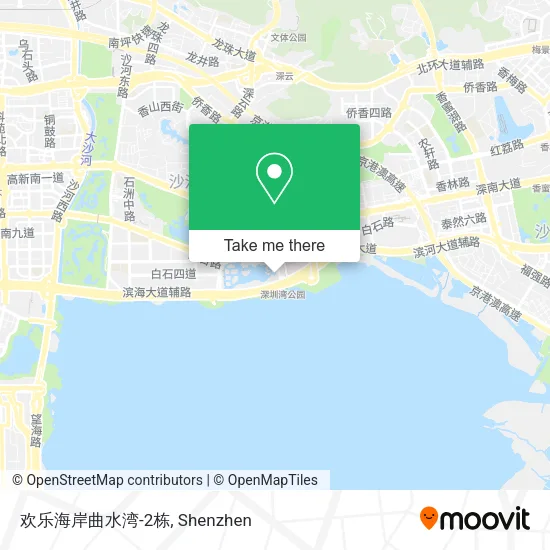 欢乐海岸曲水湾-2栋 map