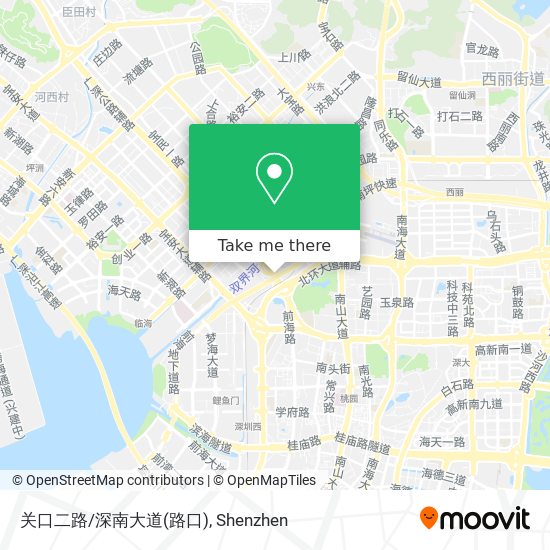 关口二路/深南大道(路口) map