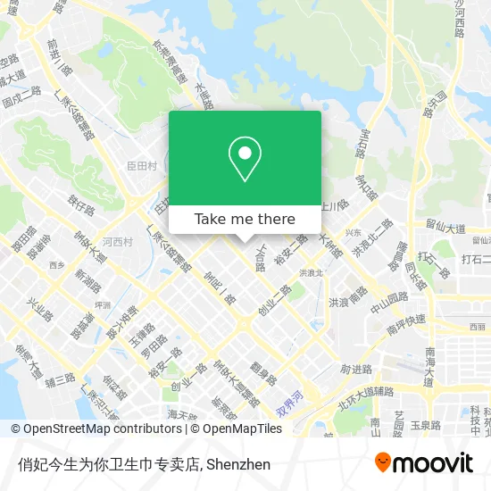 俏妃今生为你卫生巾专卖店 map