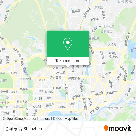 意城家品 map