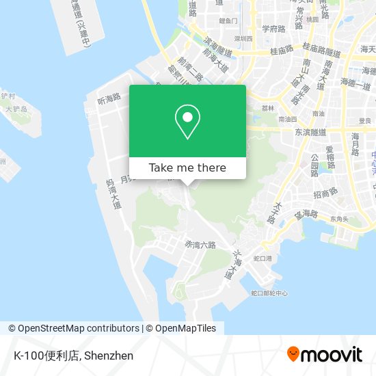K-100便利店 map