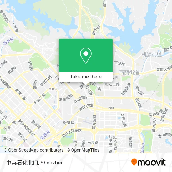 中英石化北门 map