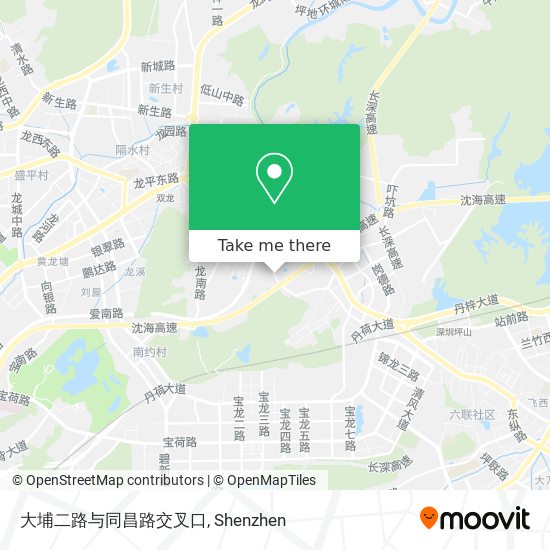大埔二路与同昌路交叉口 map