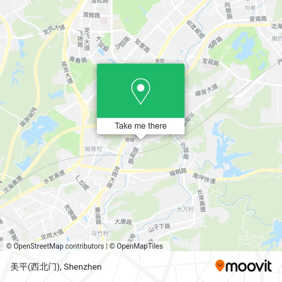 美平(西北门) map