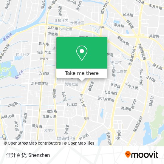 佳升百货 map