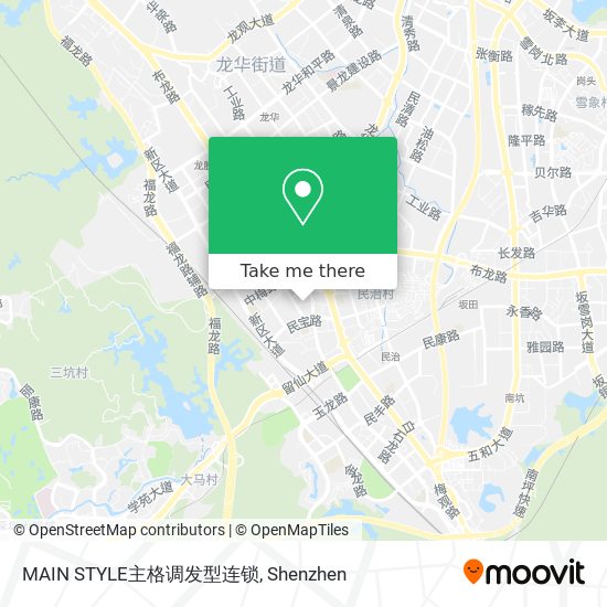 MAIN STYLE主格调发型连锁 map