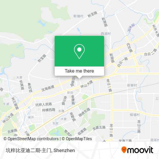 坑梓比亚迪二期-主门 map