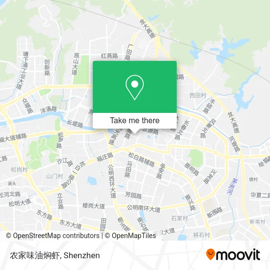 农家味油焖虾 map