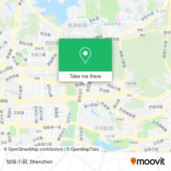 知味小厨 map