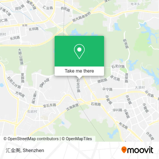 汇金阁 map