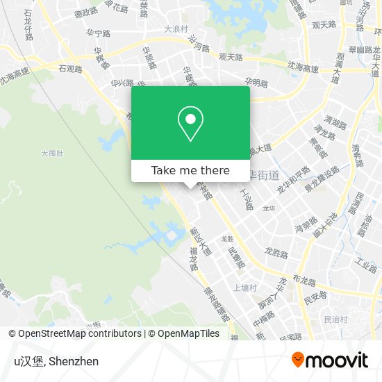 u汉堡 map