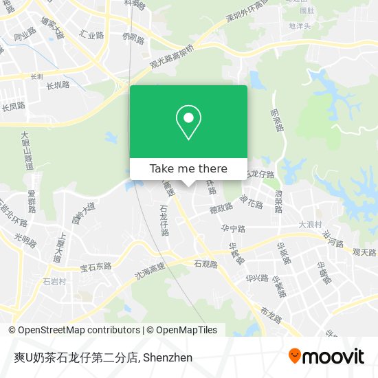 爽U奶茶石龙仔第二分店 map