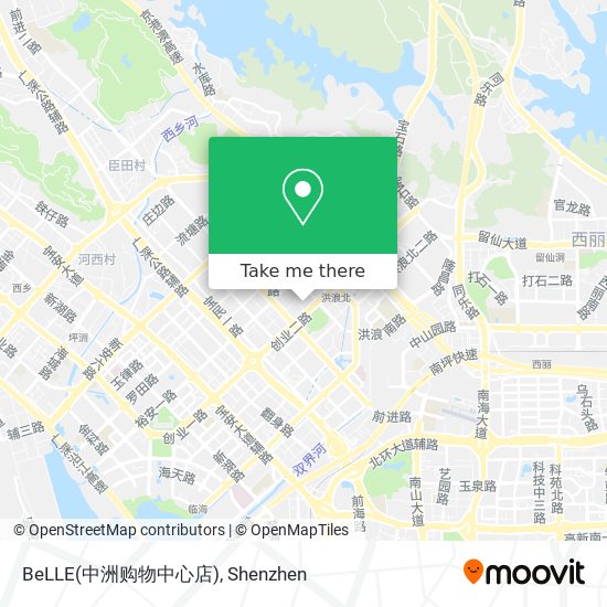 BeLLE(中洲购物中心店) map