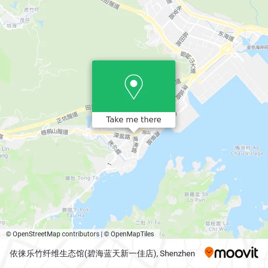 依徕乐竹纤维生态馆(碧海蓝天新一佳店) map