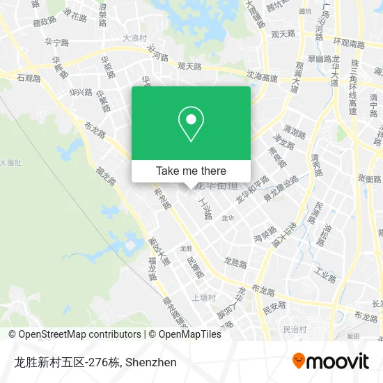 龙胜新村五区-276栋 map