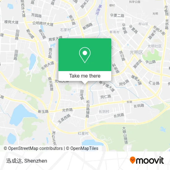 迅成达 map