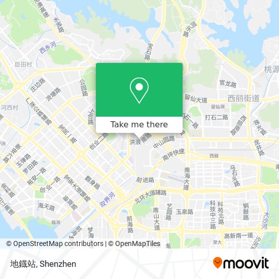 地鐡站 map