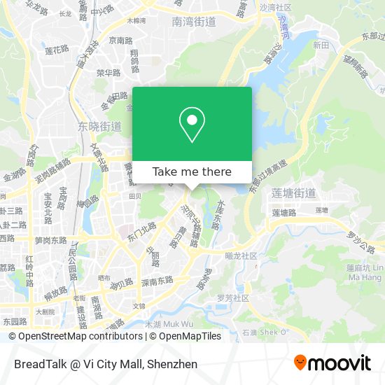 BreadTalk @ Vi City Mall map