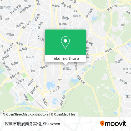 深圳市鹏展商务宾馆 map