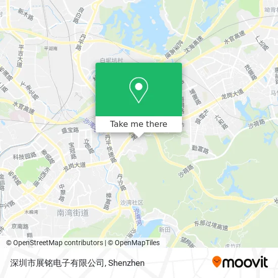 深圳市展铭电子有限公司 map