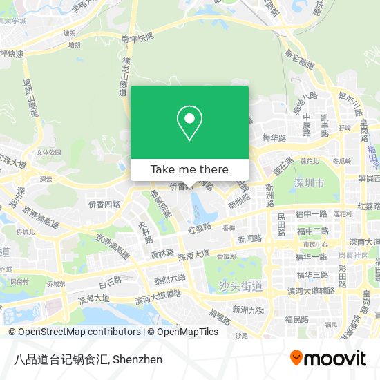 八品道台记锅食汇 map