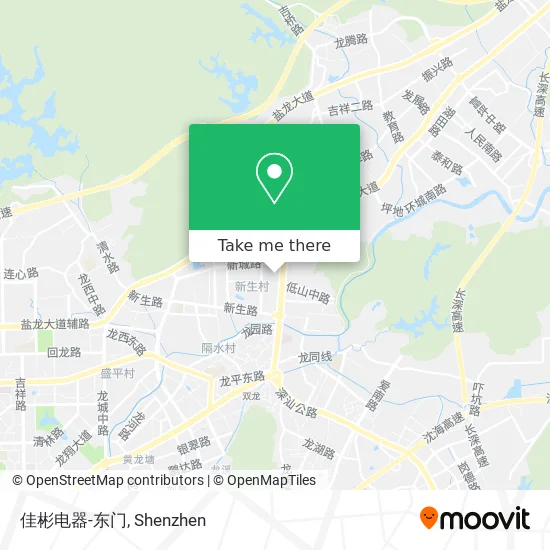 佳彬电器-东门 map