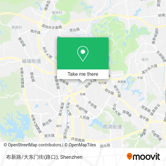 布新路/大东门街(路口) map